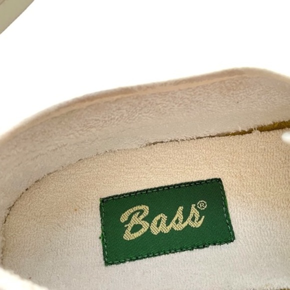 Vintage G.H. Bass White Leather Oxford Sneakers – Moc Toe Walkers 1980s-90s EUC - Picture 4 of 12